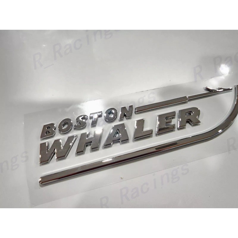 BOSTON WHALER NEW 2PCS NEW BOSTON WHALER EMBLEM BADGE LETTERS