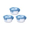Asbel Titlock Round Medium (3 Pieces) Blue