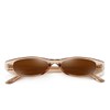 Dollger Retro Rectangle Sunglasses for Women Small Clout Goggles Fashion