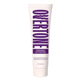 Overtone Daily Color Depositing Conditioner Vivid Violet Treatment 133ml 1ea / 오버톤 데일리 컬러 데포지팅 컨디셔너 비비드 바이올렛 트리트먼트 133ml 1개