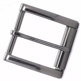 Stecksstore Monti Roller Buckle Gunmetal Black 1-1/2" 1646-13 by Stecksstore Leather Crafts