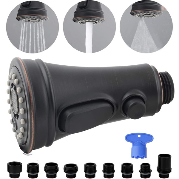 Pull Down Spray Head 3 Modes for Kitchen Sink Faucet,