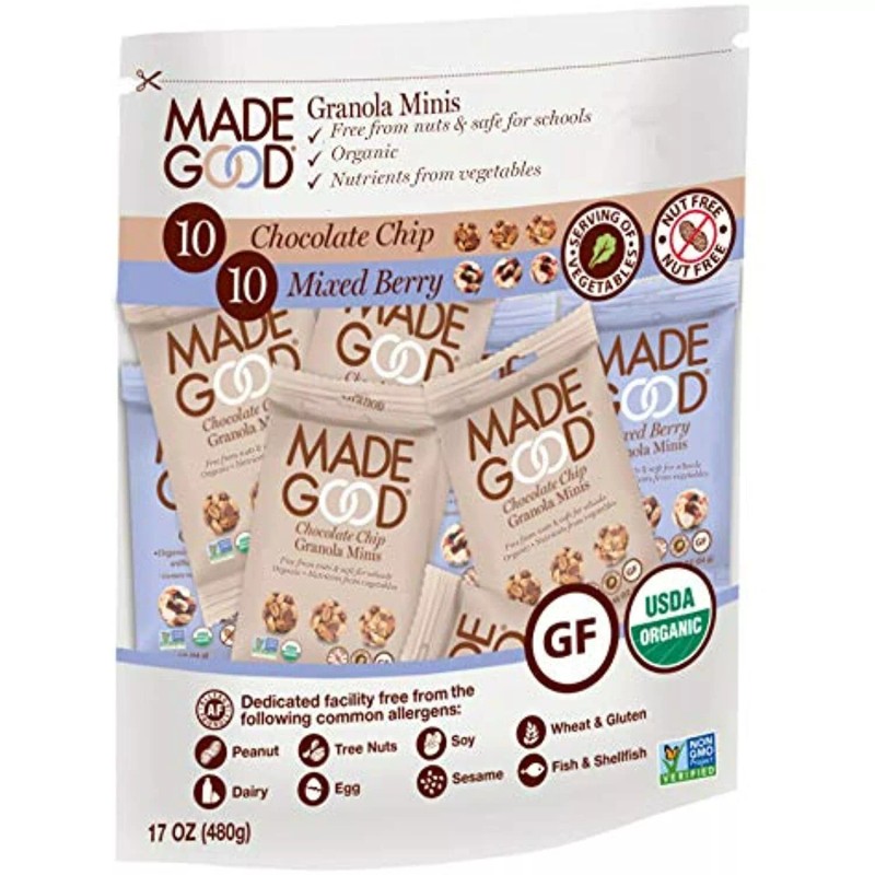 MadeGood Granola Minis Club Pack (20 ct, 0.85 oz. each);