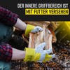 MK-Glove Robust Work Gloves Leather Men - Gardening Gloves with