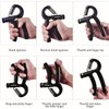 IDEAPRO 2pcs Adjustable Hand Grip Exerciser (10-50kg) - Strengthen Grip,