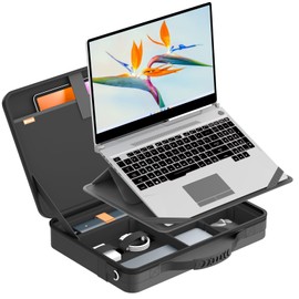 Smatree MobileBase Laptop Shoulder Case with Stand for 15-16 inch DELL Inspiron 15/15 Plus/16 Plus/16 2 in 1, for Latitude 3550/3540/5540/5550/7640/7650, for DELL Pro 16 Plus/Alienware M16 R2 (A485S)