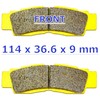 Master Chen Front Rear Brake Pads for Yamaha YXZ1000R YXZ