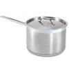 Update International 3 1/2 Qt Induction Ready Stainless Steel Sauce