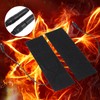 Haosie 1 Pair Black USB Heater, 2A 5v 35℃-50℃ USB