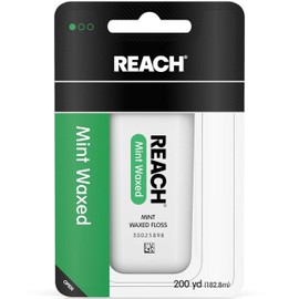 Reach Mint Waxed Floss, 200 Yards (Pack of 10)