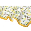 Silk Like Square Scarf Fashion Lemon Pattern Neck Scarfs for