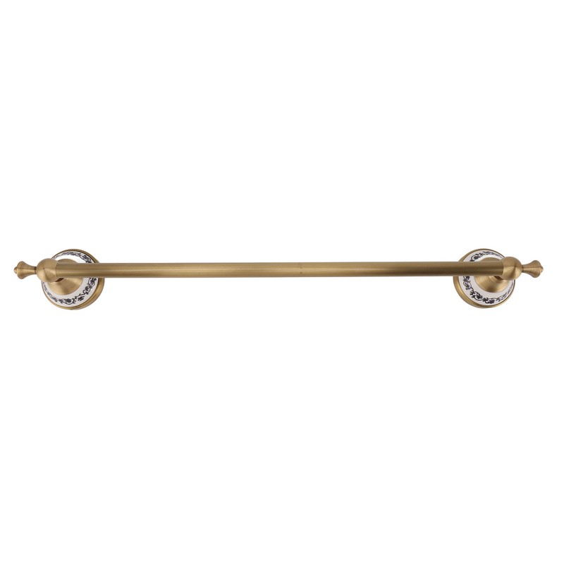 Towel Bar European Style Single Rod Hanging Bath Towel Holder