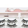 10 Pairs Magnetic Lashes Kit Liquid Eyeliner Tweezer Lightweight False