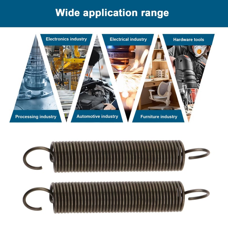 OTOTEC 12PCS Tension Spring with Hooks Compressed Springs 60mm Length