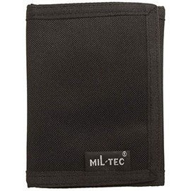 Mil-Tec Wallet with Card Slots, Black, One Size
