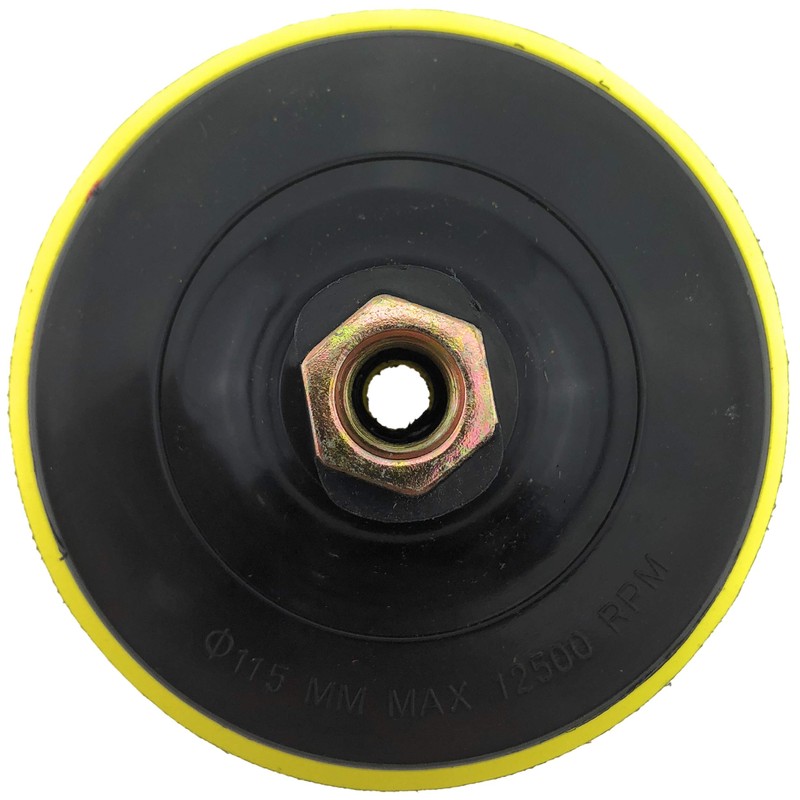 PRODIAMANT Mounting Plate 115mm M14 - Backing Pad for Velcro