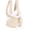 Flamingo Cuddi Front Pocket for Dogs Beige 32 x 22