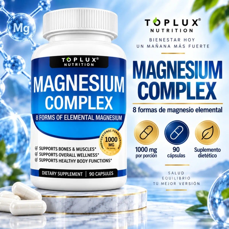 Complejo Magnesio Nutrición Avanzada Diaria