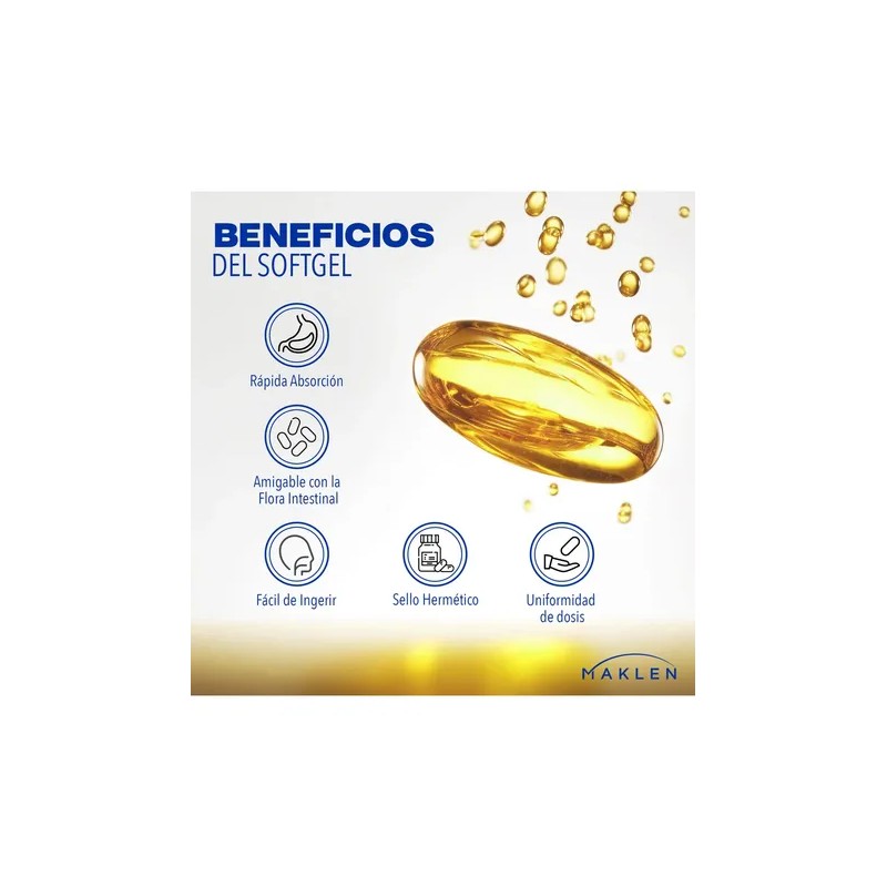 Co Q10 Coenzima Q10 Pura Omega 3 90 Softgels Maklen
