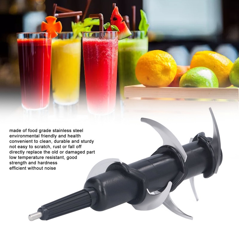 Blender Blade Assembly ABS Food Grade Stainless Steel 6 Blades