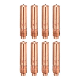 sourcing map 8pcs Mig Welder Tips 0.030" Copper MIG Welding Contact Tips 11-35(0.030") Welding Gun Replacement Accessories for Magnum 100L Mini MIG Welding Gun