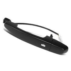 Auto Dynasty [Passive & Smart Entry Model] Factory Style Front Door Pull Handle Compatible with Chevy Blazer Equinox Impala Malibu Volt GMC Acadia Terrain 14-20, Driver Left Side, Primered Black