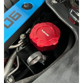 VMS BILLET ENGINE DRESS UP OIL CAP COVER FOR 20-25 CHEVY CORVETTE C8 RED