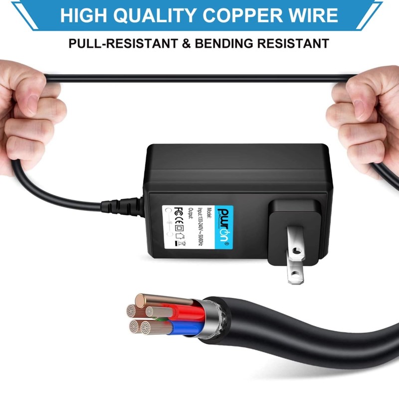 PwrON AC Adapter Charger for Uniden Bearcat SDS100 Police Scanner