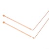 Copper Rods, Retractable 99.9% Copper Diving Rods, Probe Rod, Measuring