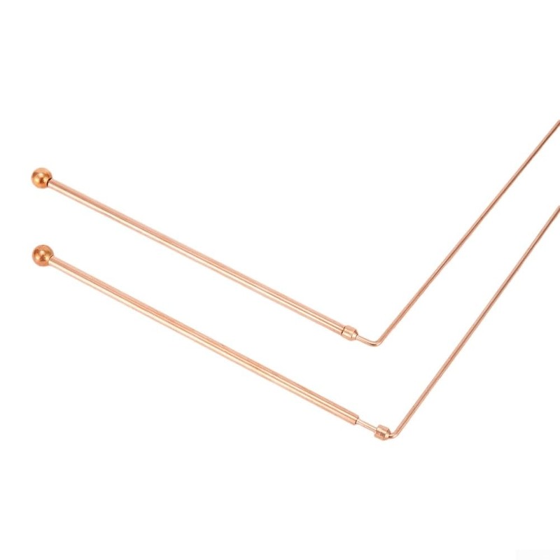 Copper Rods, Retractable 99.9% Copper Diving Rods, Probe Rod, Measuring