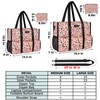 IBFUN - Bolsa de mano con bolsillos de 14/24 con