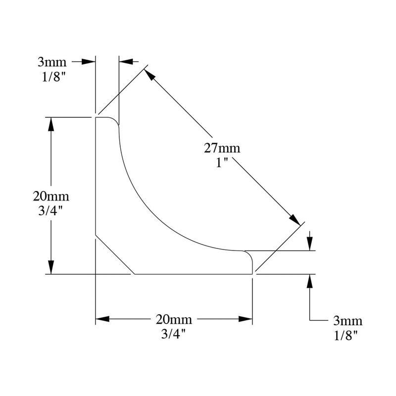 Orac Decor CX133 | Duropolymer High Impact Polystyrene Crown Moulding
