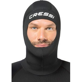 Cressi Solo Hood 5 mm, Black/Black, 5 mm, M