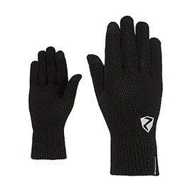 Ziener Iaco Touch Knitted Gloves Soft Elastic Black S