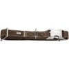 HUNTER HUNTING ALU-STRONG Hundehalsung, Hundehalsband, Aluminium Steckverschluss, Leder, robust, weich,