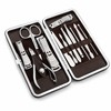 12-Piece Nail Grooming Kit for Manicure and Pedicure – Stainless