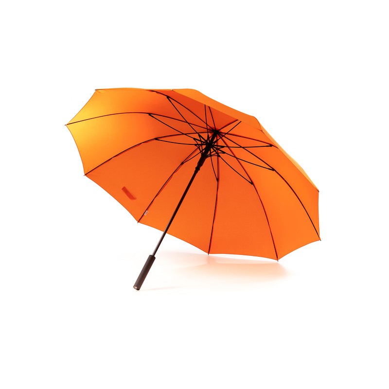 Travel Umbrella Real Wood Handle Classic Golf Umbrella Windproof Auto