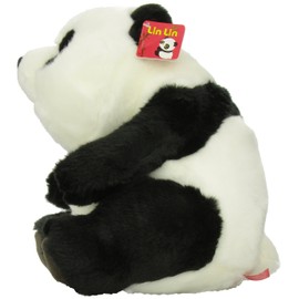 Aurora® Adorable Lin Lin™ Panda Stuffed Animal - Irresistible Charm - Endless Snuggles - Black and White 13.5 Inches