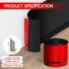 Flexible Baseboard Molding Trim 3 Inch(W) x 40 Feet(L) Self