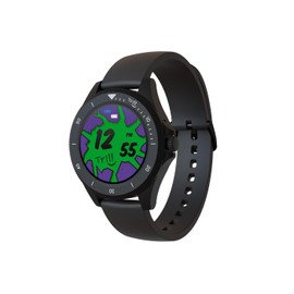 TECHMADE Smart Watch for Kids, Call Notifications, SOS Button, Stopwatch and Pedometer, Waterproof with Clock to Learn the Time (Black)