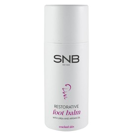 SNB Professional Fußbalsam mit Arganöl, Kakaobutter, Sanddornöl & Sheabutter – 100 ml – Feuchtigkeitsspendende Pflege mit Urea – Für trockene & raue Füße – Ideal für tägliche Anwendung