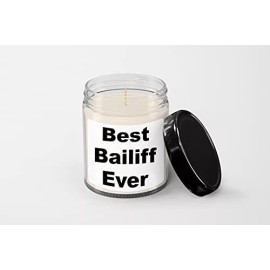 SpreadPassion Bailiff Candle - Soy Wax Candle - Hand Poured Candle