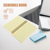 Lurrose 3Pcs Colorful Index Cards Notebooks 4.9X3 Inch Small Spiral