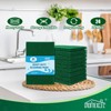HOMEXCEL Heavy Duty Scouring Pad, 24 Pack Green Scrubbing Pads,
