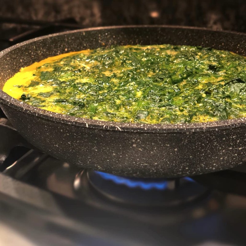Olympia Hard Cook 11 Inch Deep Non-Stick PFOA-Free Die-Cast Aluminum