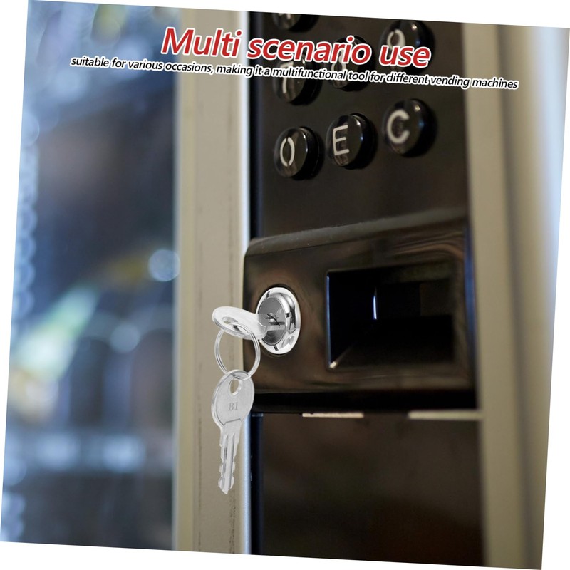 Cabilock Vending Machine Lock Key Set for Gumball Candy Snack
