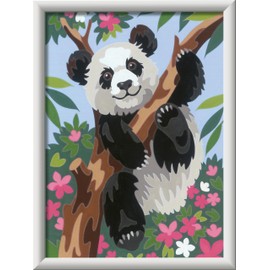 Ravensburger Painting by Numbers 20161 Cute Panda Bear Children from 9 Years