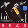 SEDY 17-Piece Heavy Duty Grease Gun Kit: 14oz Grease Tube