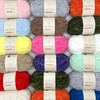 Sensy Velvet Slim Yarn for Crocheting, Baby Blanket Yarn, Chenille