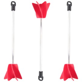 Buerjia 3 Pcs Paint Mixer Drill Attachment, Paint Mixer for Drills, Paint Stirrer for Drills, Drill Paint Mixer for Most Drills